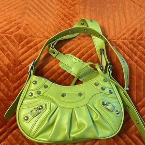 NWOT Y2K Green Crossbody Bag